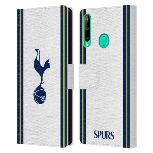 Tottenham Hotspur F.C. 2022/23 Badge Kit Home Leather Book Wallet Case Cover For Huawei P40 lite E