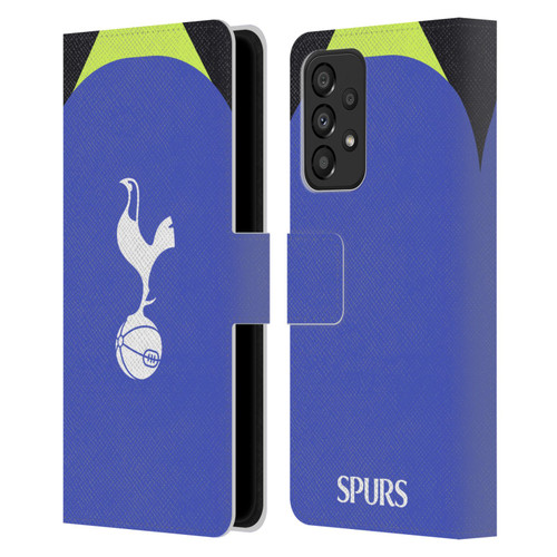 Tottenham Hotspur F.C. 2022/23 Badge Kit Away Leather Book Wallet Case Cover For Samsung Galaxy A33 5G (2022)
