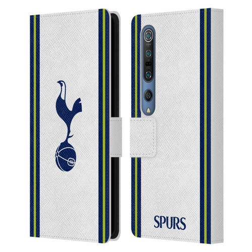 Tottenham Hotspur F.C. 2022/23 Badge Kit Home Leather Book Wallet Case Cover For Xiaomi Mi 10 5G / Mi 10 Pro 5G