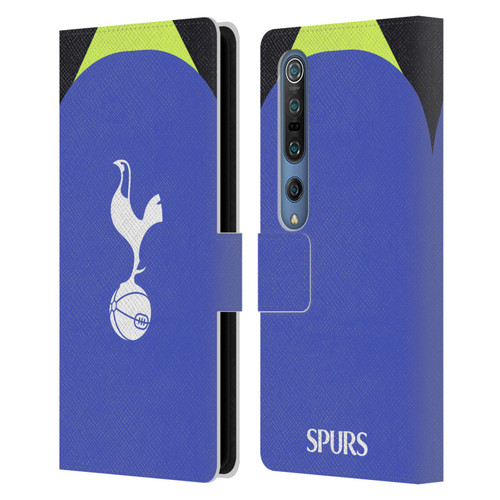 Tottenham Hotspur F.C. 2022/23 Badge Kit Away Leather Book Wallet Case Cover For Xiaomi Mi 10 5G / Mi 10 Pro 5G