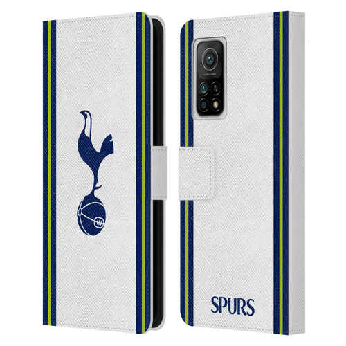 Tottenham Hotspur F.C. 2022/23 Badge Kit Home Leather Book Wallet Case Cover For Xiaomi Mi 10T 5G