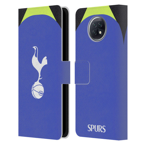 Tottenham Hotspur F.C. 2022/23 Badge Kit Away Leather Book Wallet Case Cover For Xiaomi Redmi Note 9T 5G