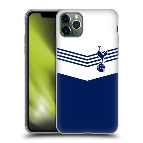 Tottenham Hotspur F.C. Badge 1978 Stripes Soft Gel Case for Apple iPhone 11 Pro Max