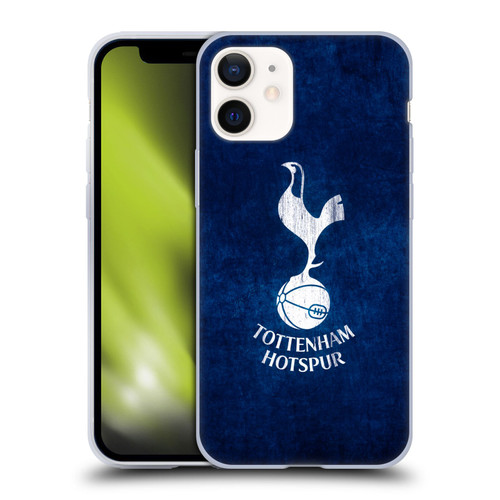 Tottenham Hotspur F.C. Badge Distressed Soft Gel Case for Apple iPhone 12 Mini