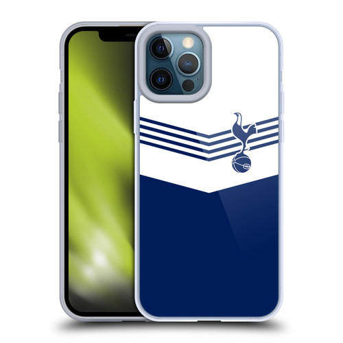 Tottenham Hotspur F.C. Badge 1978 Stripes Soft Gel Case for Apple iPhone 12 Pro Max