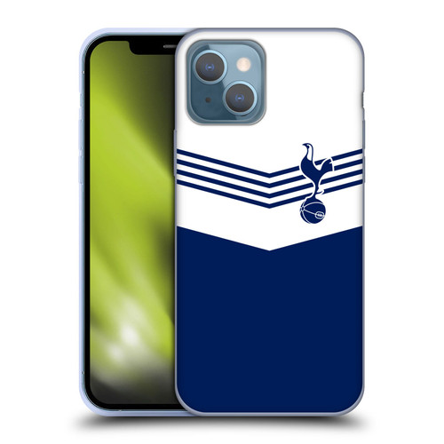 Tottenham Hotspur F.C. Badge 1978 Stripes Soft Gel Case for Apple iPhone 13
