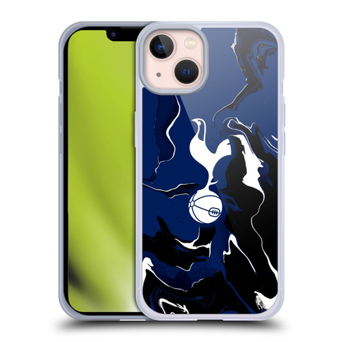 Tottenham Hotspur F.C. Badge Marble Soft Gel Case for Apple iPhone 13 & MagSafe
