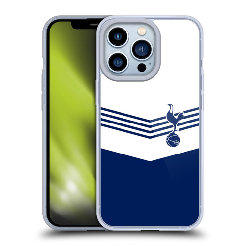 Tottenham Hotspur F.C. Badge 1978 Stripes Soft Gel Case for Apple iPhone 13 Pro