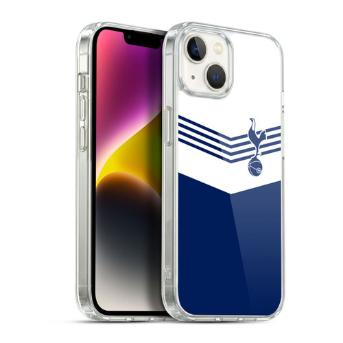 Tottenham Hotspur F.C. Badge 1978 Stripes Soft Gel Case for Apple iPhone 14 Plus & MagSafe