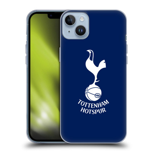 Tottenham Hotspur F.C. Badge Cockerel Soft Gel Case for Apple iPhone 14 Plus