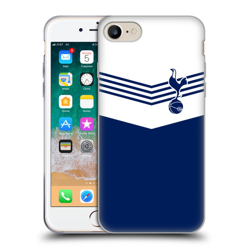 Tottenham Hotspur F.C. Badge 1978 Stripes Soft Gel Case for Apple iPhone 7 / 8 / SE 2020 & 2022
