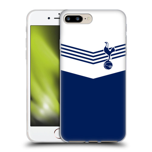 Tottenham Hotspur F.C. Badge 1978 Stripes Soft Gel Case for Apple iPhone 7 Plus / iPhone 8 Plus