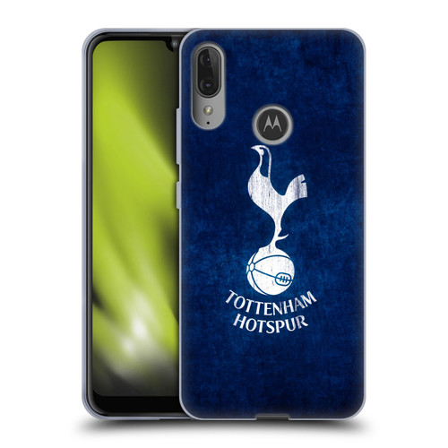 Tottenham Hotspur F.C. Badge Distressed Soft Gel Case for Motorola Moto E6 Plus