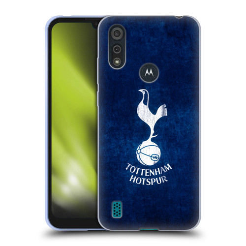 Tottenham Hotspur F.C. Badge Distressed Soft Gel Case for Motorola Moto E6s (2020)