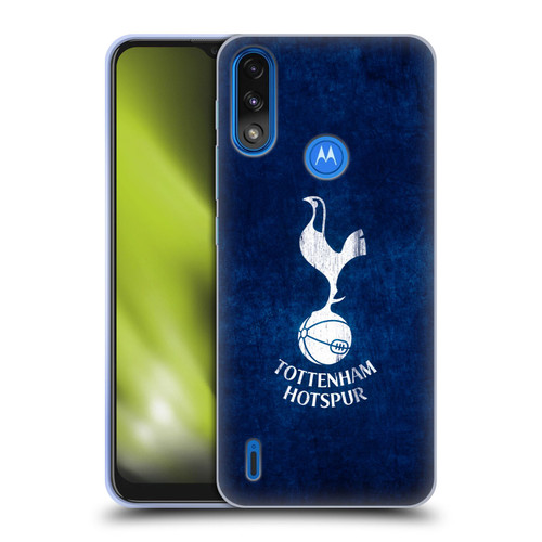Tottenham Hotspur F.C. Badge Distressed Soft Gel Case for Motorola Moto E7 Power / Moto E7i Power