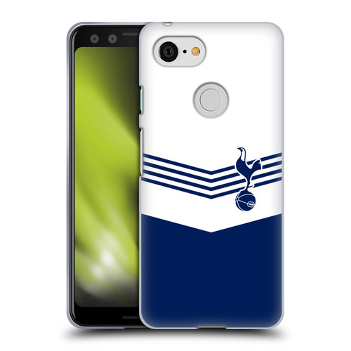 Tottenham Hotspur F.C. Badge 1978 Stripes Soft Gel Case for Google Pixel 3