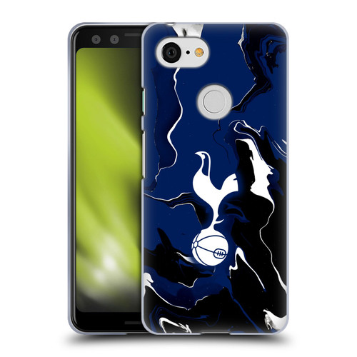 Tottenham Hotspur F.C. Badge Marble Soft Gel Case for Google Pixel 3