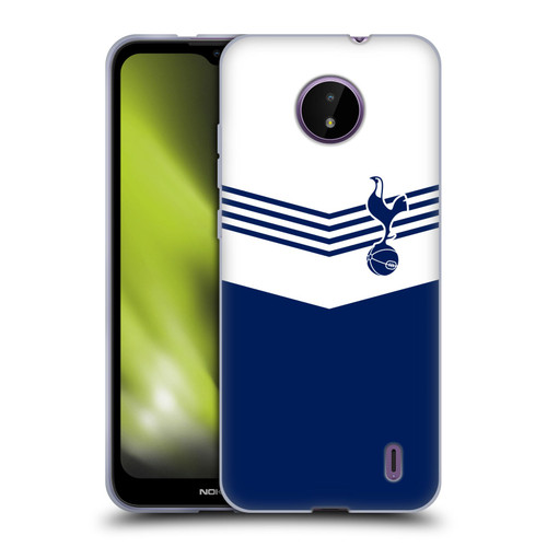 Tottenham Hotspur F.C. Badge 1978 Stripes Soft Gel Case for Nokia C10 / C20