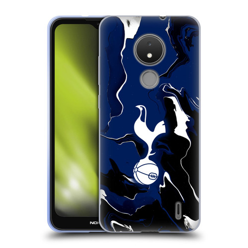 Tottenham Hotspur F.C. Badge Marble Soft Gel Case for Nokia C21