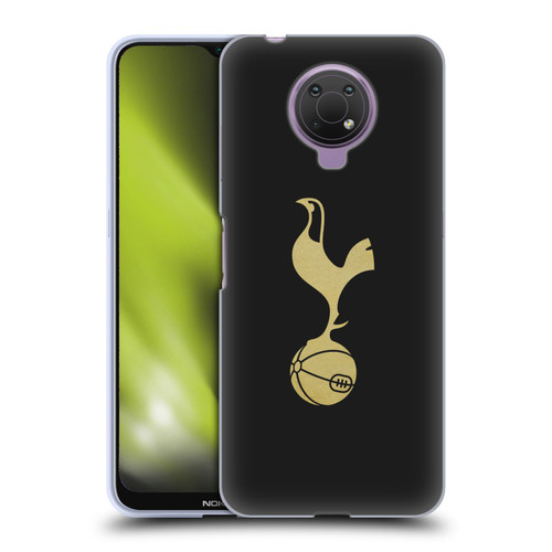 Tottenham Hotspur F.C. Badge Black And Gold Soft Gel Case for Nokia G10