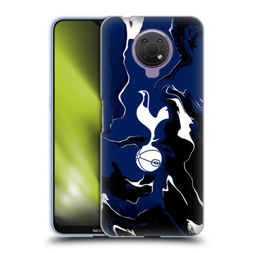 Tottenham Hotspur F.C. Badge Marble Soft Gel Case for Nokia G10
