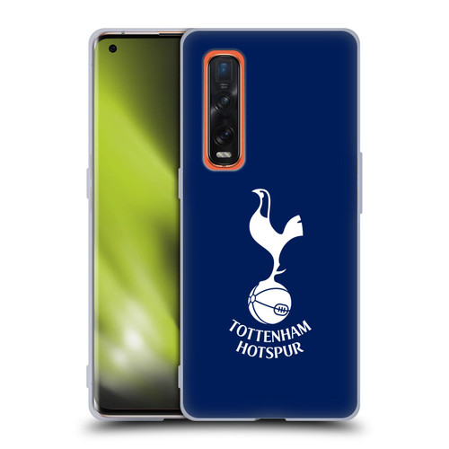 Tottenham Hotspur F.C. Badge Cockerel Soft Gel Case for OPPO Find X2 Pro 5G