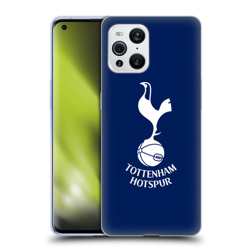 Tottenham Hotspur F.C. Badge Cockerel Soft Gel Case for OPPO Find X3 / Pro