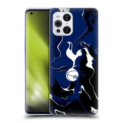 Tottenham Hotspur F.C. Badge Marble Soft Gel Case for OPPO Find X3 / Pro