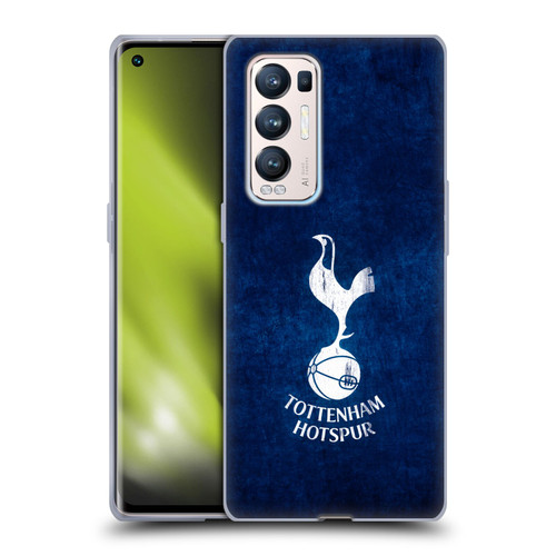 Tottenham Hotspur F.C. Badge Distressed Soft Gel Case for OPPO Find X3 Neo / Reno5 Pro+ 5G