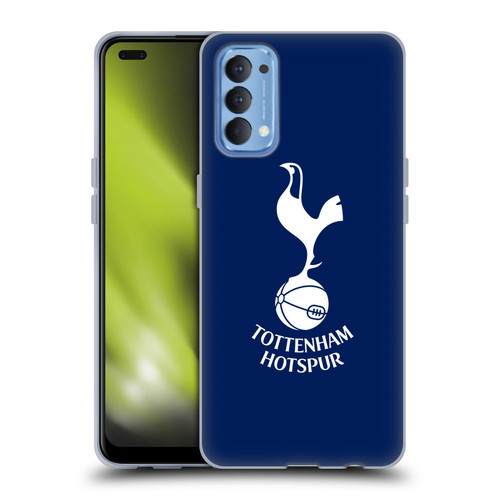 Tottenham Hotspur F.C. Badge Cockerel Soft Gel Case for OPPO Reno 4 5G