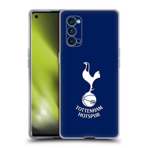 Tottenham Hotspur F.C. Badge Cockerel Soft Gel Case for OPPO Reno 4 Pro 5G