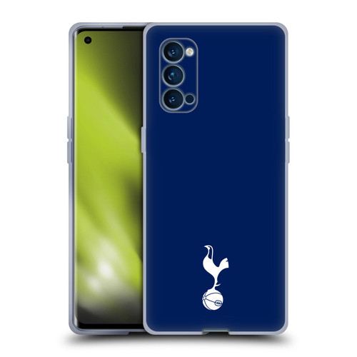 Tottenham Hotspur F.C. Badge Small Cockerel Soft Gel Case for OPPO Reno 4 Pro 5G