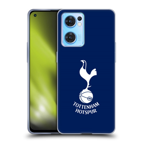Tottenham Hotspur F.C. Badge Cockerel Soft Gel Case for OPPO Reno7 5G / Find X5 Lite