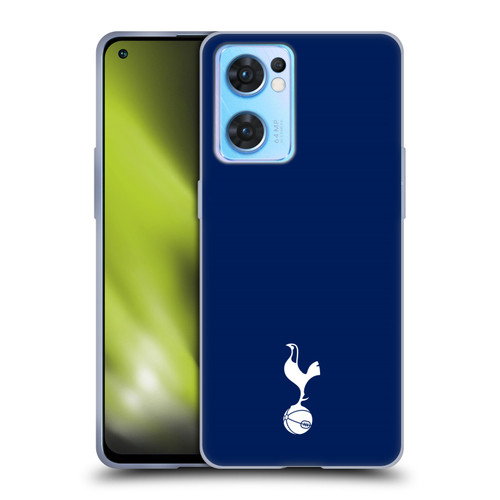Tottenham Hotspur F.C. Badge Small Cockerel Soft Gel Case for OPPO Reno7 5G / Find X5 Lite