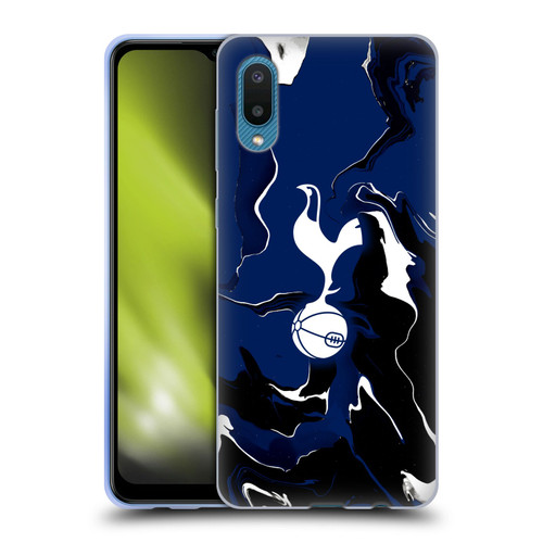 Tottenham Hotspur F.C. Badge Marble Soft Gel Case for Samsung Galaxy A02/M02 (2021)