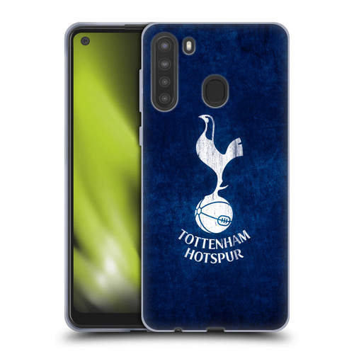 Tottenham Hotspur F.C. Badge Distressed Soft Gel Case for Samsung Galaxy A21 (2020)
