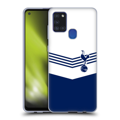 Tottenham Hotspur F.C. Badge 1978 Stripes Soft Gel Case for Samsung Galaxy A21s (2020)