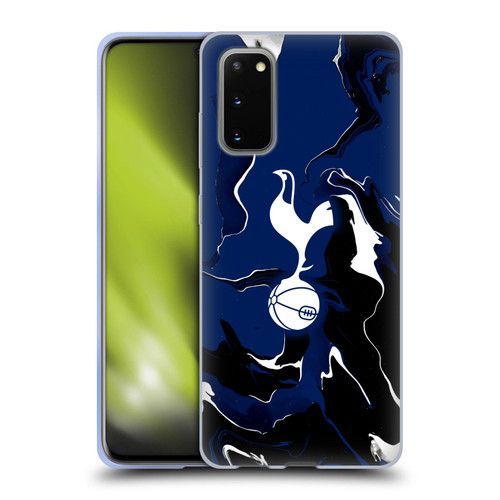 Tottenham Hotspur F.C. Badge Marble Soft Gel Case for Samsung Galaxy S20 / S20 5G
