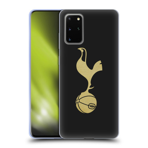 Tottenham Hotspur F.C. Badge Black And Gold Soft Gel Case for Samsung Galaxy S20+ / S20+ 5G