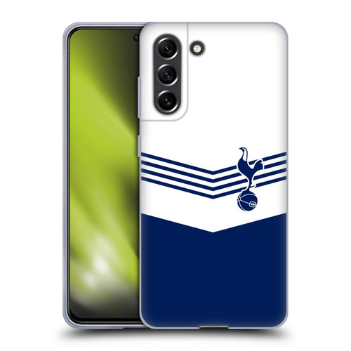 Tottenham Hotspur F.C. Badge 1978 Stripes Soft Gel Case for Samsung Galaxy S21 FE 5G