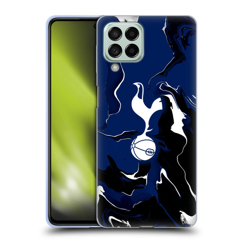 Tottenham Hotspur F.C. Badge Marble Soft Gel Case for Samsung Galaxy M53 (2022)