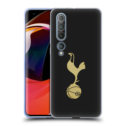 Tottenham Hotspur F.C. Badge Black And Gold Soft Gel Case for Xiaomi Mi 10 5G / Mi 10 Pro 5G