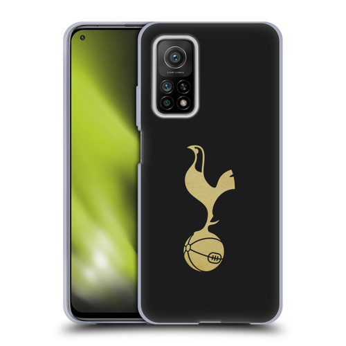 Tottenham Hotspur F.C. Badge Black And Gold Soft Gel Case for Xiaomi Mi 10T 5G
