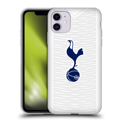 Tottenham Hotspur F.C. 2021/22 Badge Kit Home Soft Gel Case for Apple iPhone 11