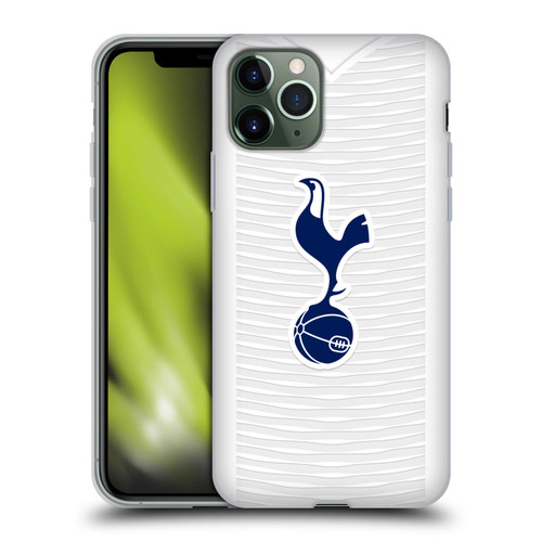 Tottenham Hotspur F.C. 2021/22 Badge Kit Home Soft Gel Case for Apple iPhone 11 Pro
