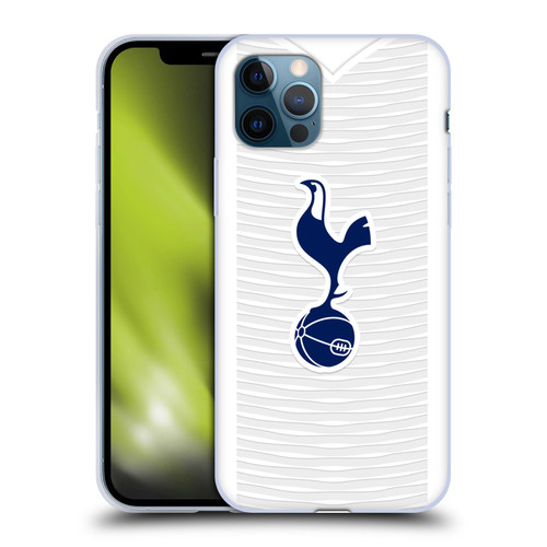 Tottenham Hotspur F.C. 2021/22 Badge Kit Home Soft Gel Case for Apple iPhone 12 / iPhone 12 Pro