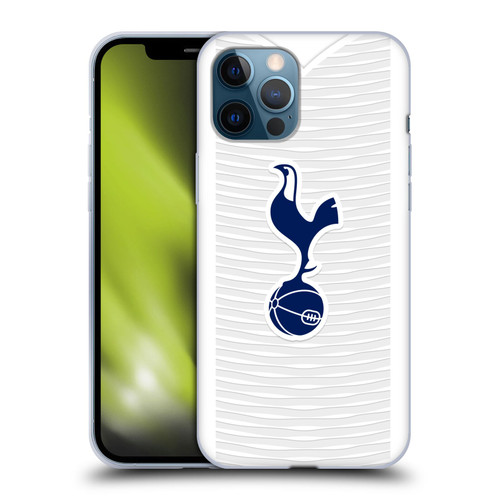 Tottenham Hotspur F.C. 2021/22 Badge Kit Home Soft Gel Case for Apple iPhone 12 Pro Max