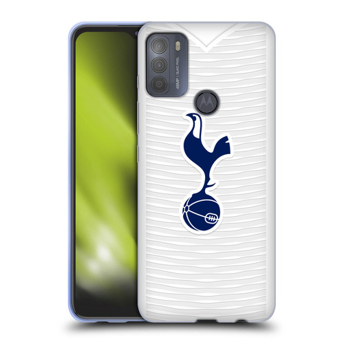 Tottenham Hotspur F.C. 2021/22 Badge Kit Home Soft Gel Case for Motorola Moto G50