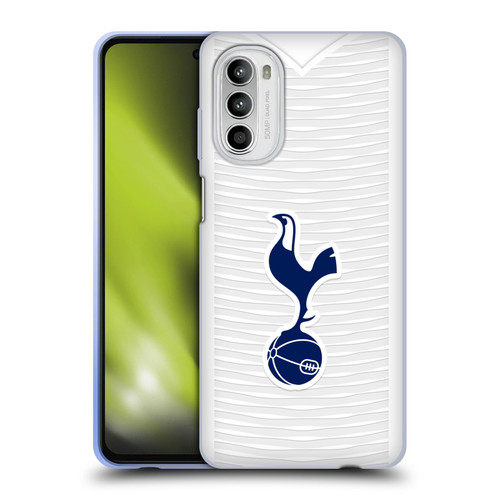 Tottenham Hotspur F.C. 2021/22 Badge Kit Home Soft Gel Case for Motorola Moto G52