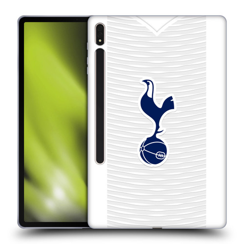 Tottenham Hotspur F.C. 2021/22 Badge Kit Home Soft Gel Case for Samsung Galaxy Tab S8 Plus